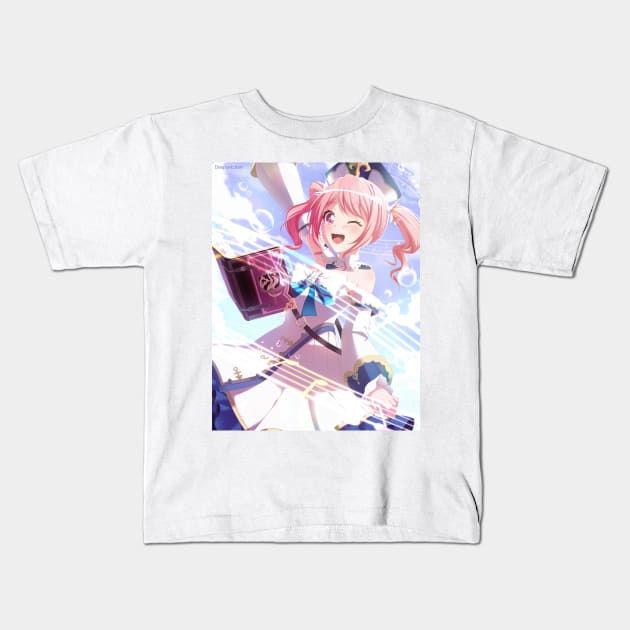 Maruyama Aya: Barbara Kids T-Shirt by Despuntater